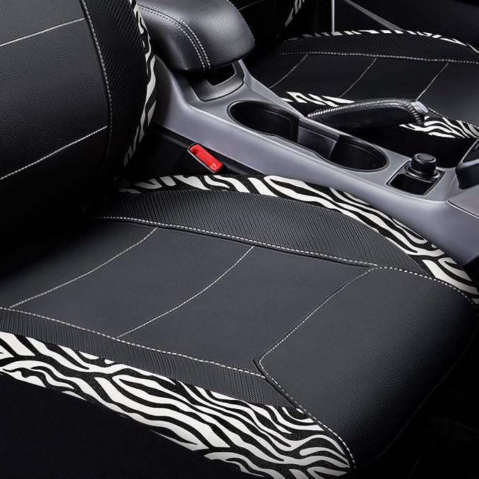 Faux Leather Car Seat Covers — Front Seat