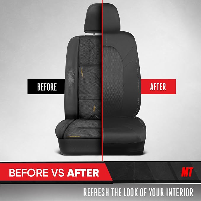 Universal Fabric Seat Covers — Full Set — Gray