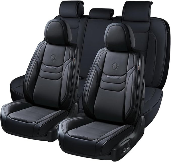 Universal Seat Covers โ Full Set โ Black