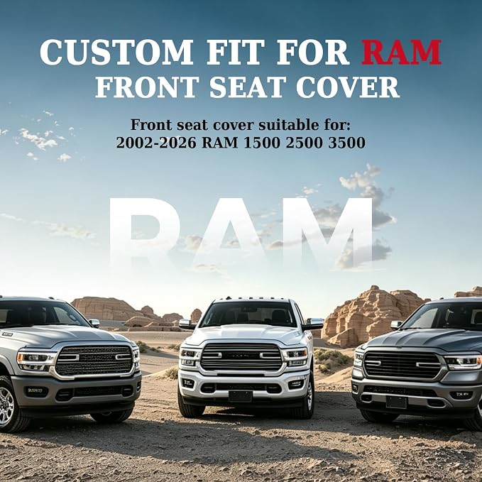Seat Covers for Multiple Vehicles — Front Seat — Coffee