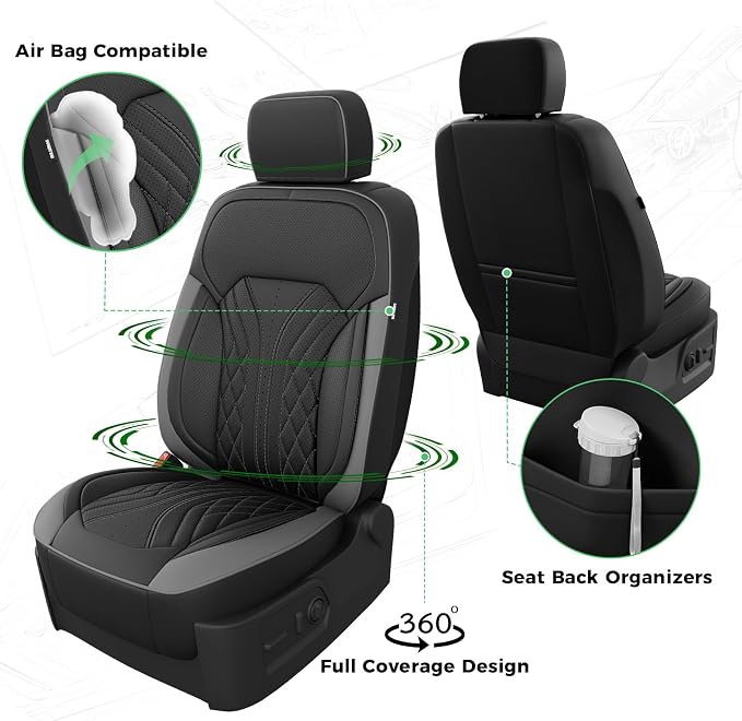 Seat Covers for Chevrolet Silverado / GMC Sierra — Full Set