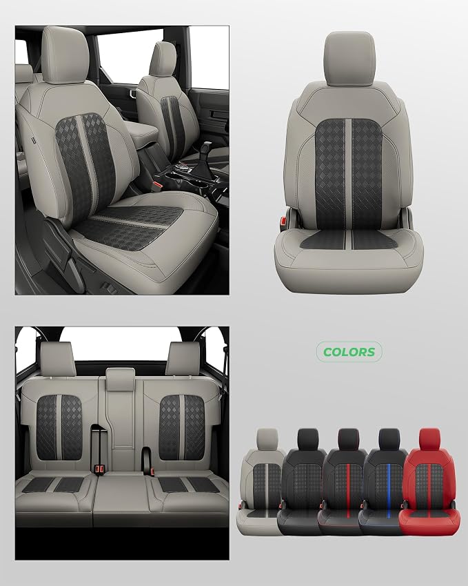Seat Covers for Ford Bronco