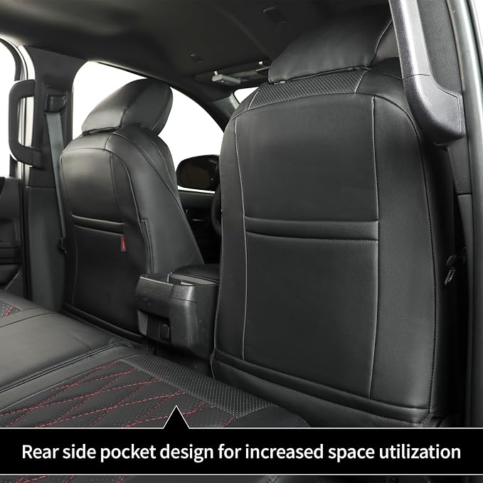 Seat Covers for Toyota Tacoma — Full Set — Black