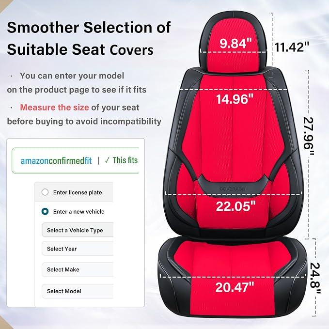 Universal Seat Covers — Front Seat