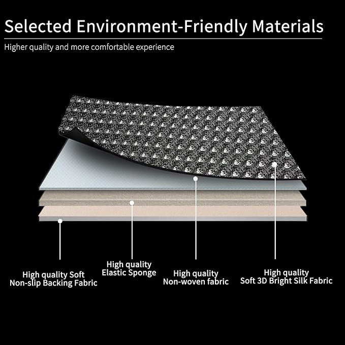 Universal Seat Covers — Front Seat — Black