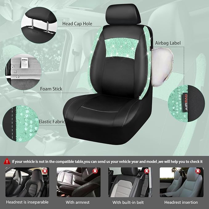 Universal Seat Covers — Full Set