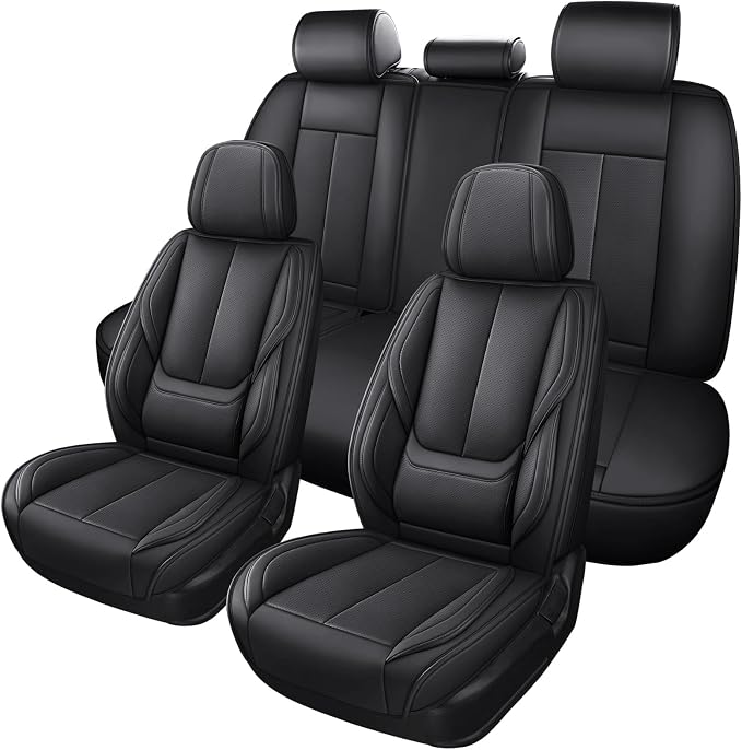 Universal Seat Covers — Front Seat — Black