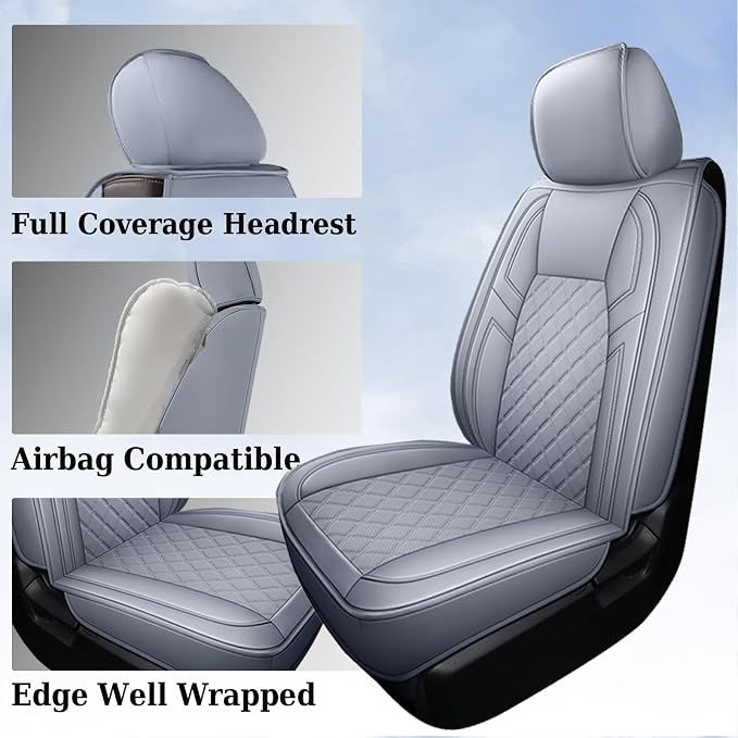 Seat Covers for Toyota Tundra — Full Set — Gray