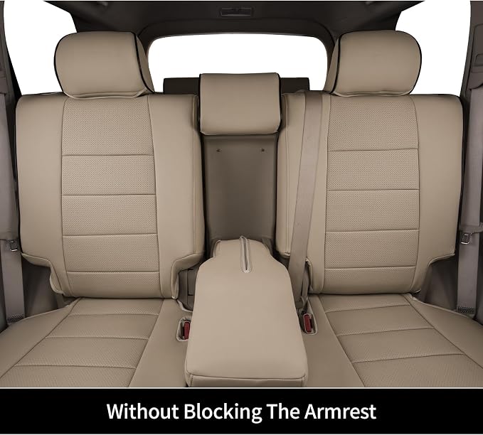 Faux Leather Seat Covers for Toyota 4Runner — Full Set — Beige