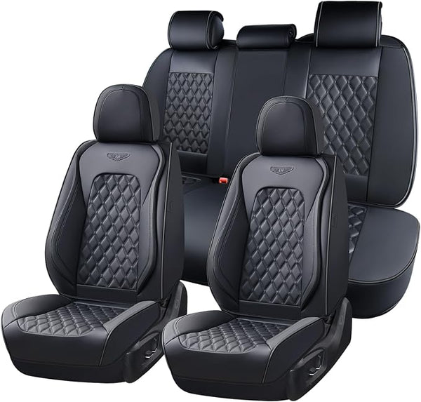 Universal Seat Covers โ Full Set โ Black