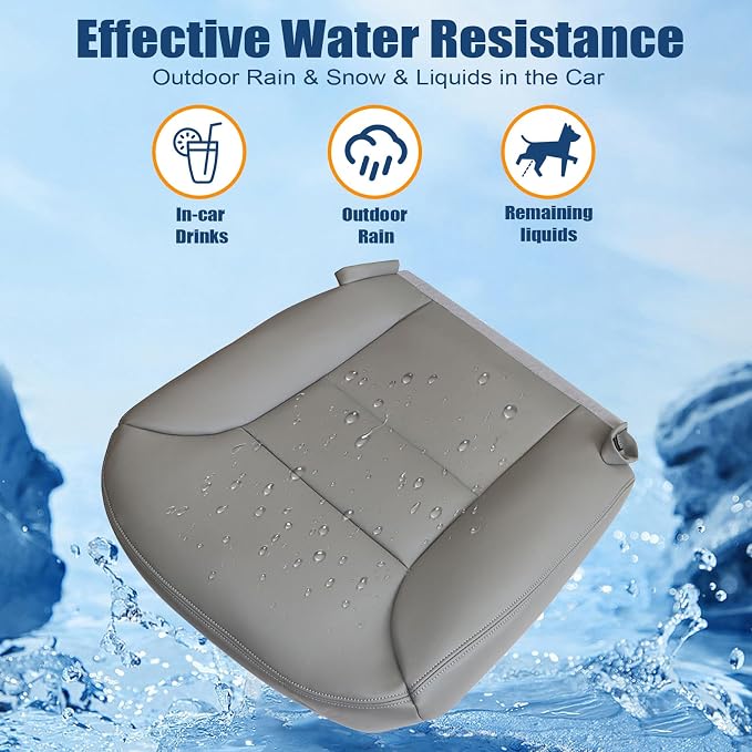 Replacement Seat Upholstery — Gray