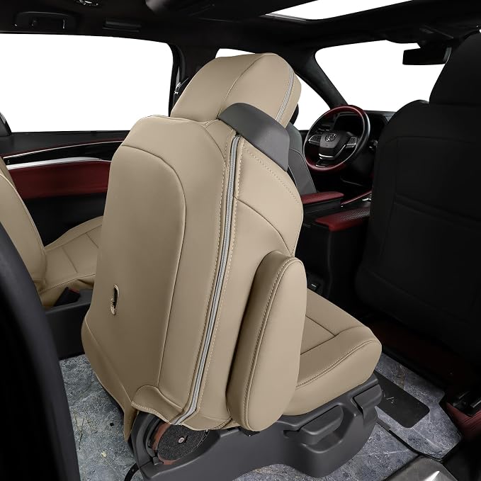 Seat Covers for Toyota Sienna — Full Set — Beige