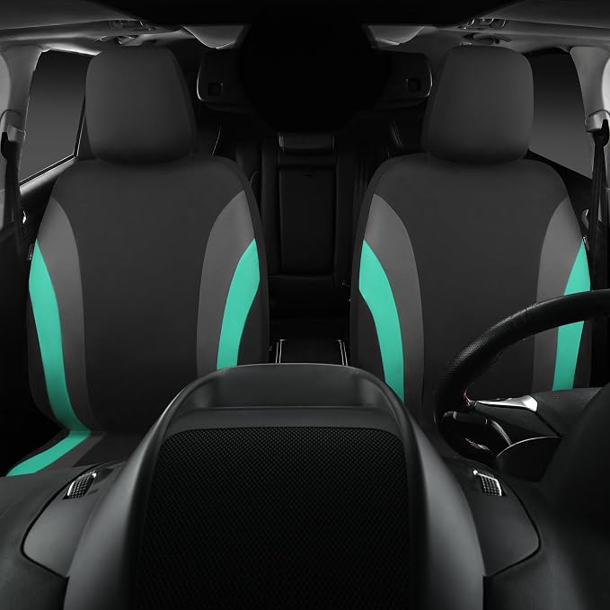 Universal Seat Covers — Front Seat — Black