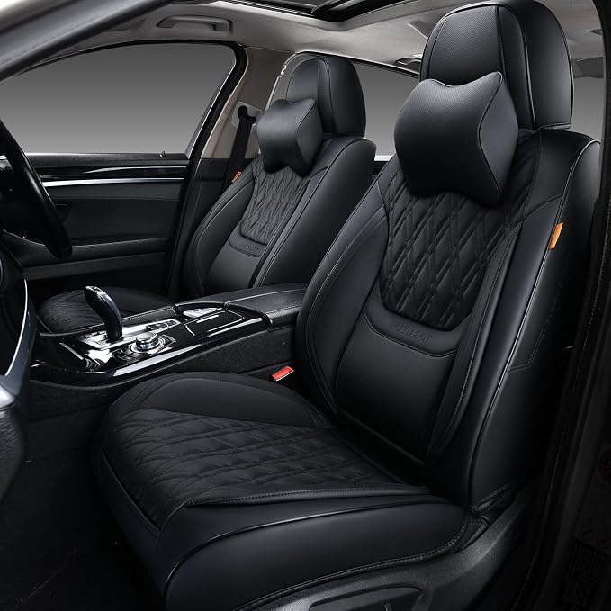 Universal Seat Covers — Full Set — Black