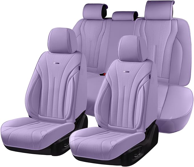Universal Seat Covers — Full Set — Purple