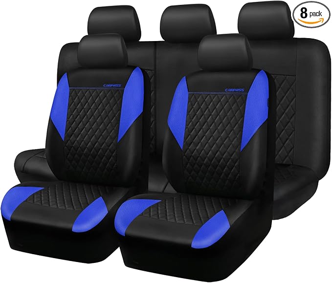 Universal Seat Covers — Full Set — Blue