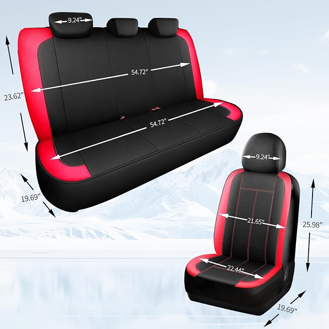 Universal Neoprene Seat Covers — Full Set