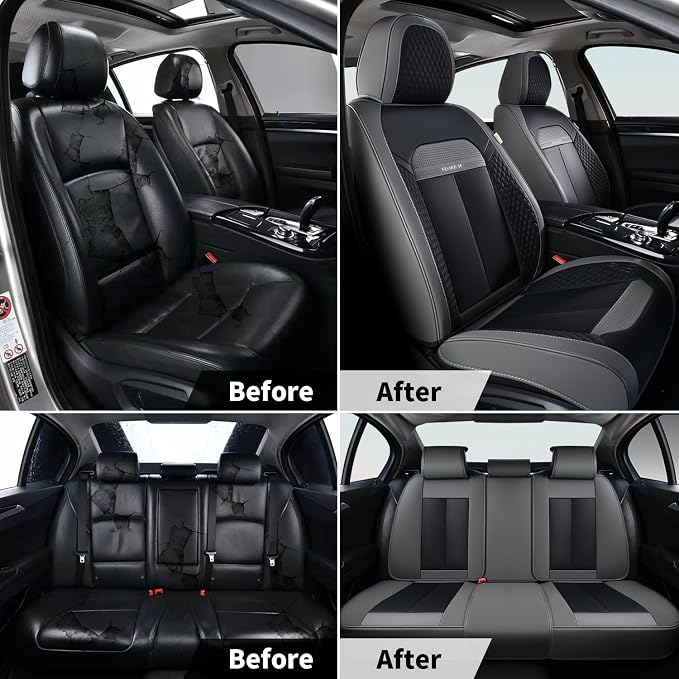 Universal Seat Covers — Black