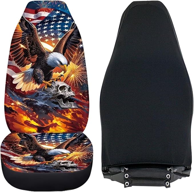 Universal Fabric Seat Covers — Front Seat