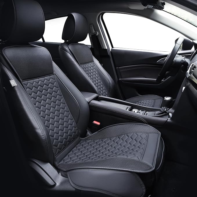 Universal Seat Covers — Front Seat — Black