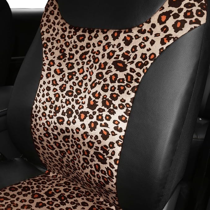 Universal Faux Leather Seat Covers — Front Seat