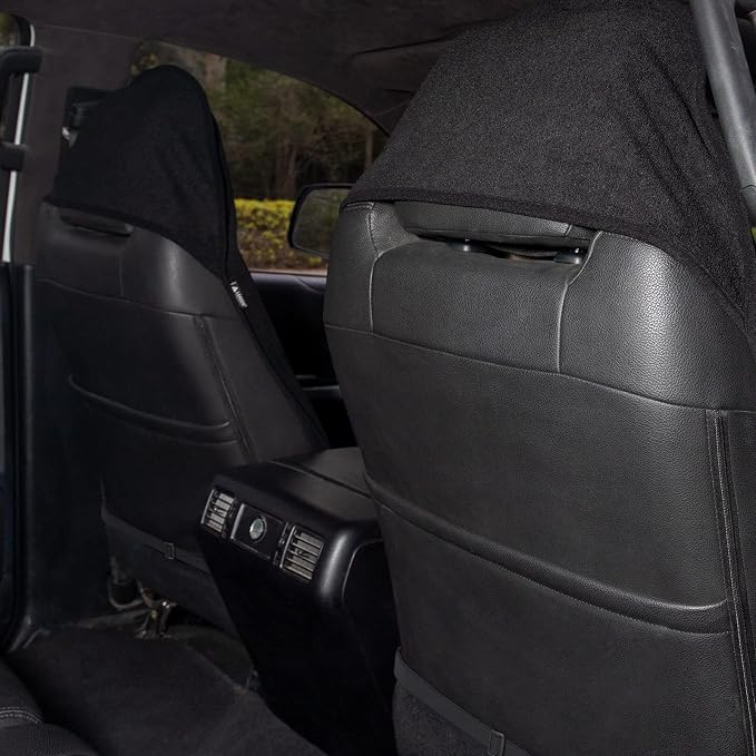 Pet Car Seat Protector — Front Seat — Black