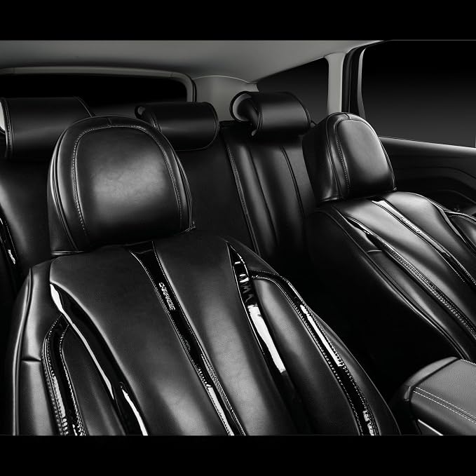 Universal Seat Covers — Full Set — Black