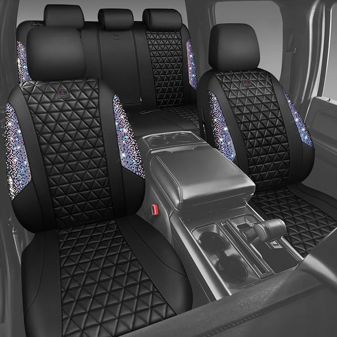 Car Seat Covers — Full Set — Black