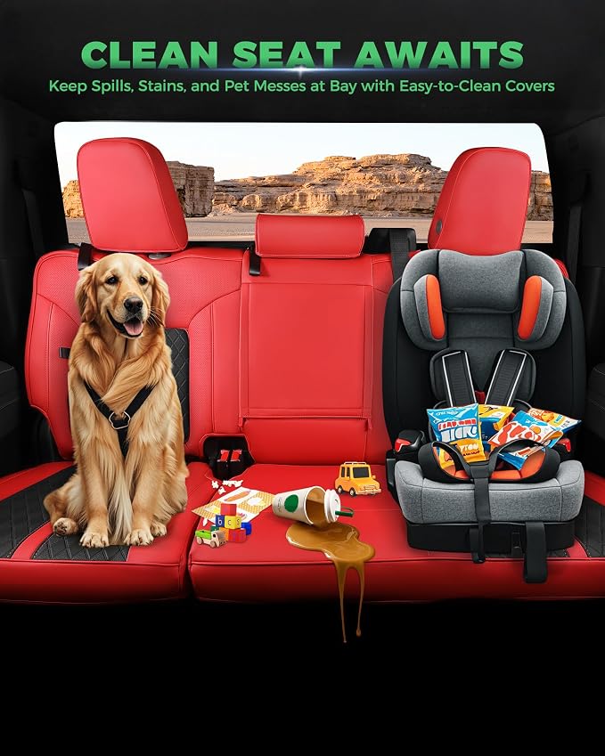 Faux Leather Seat Covers for Chevrolet Silverado / GMC Sierra