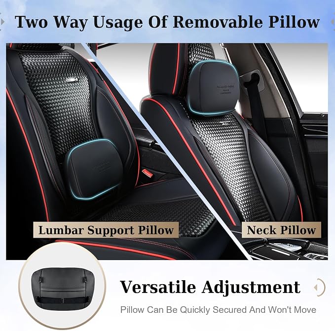 Universal Seat Covers — Full Set — Black