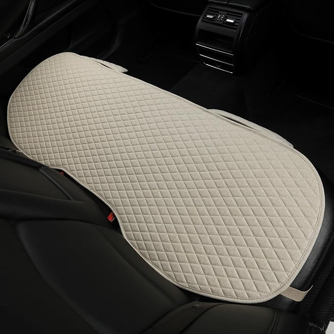 Universal Fabric Seat Covers — Beige