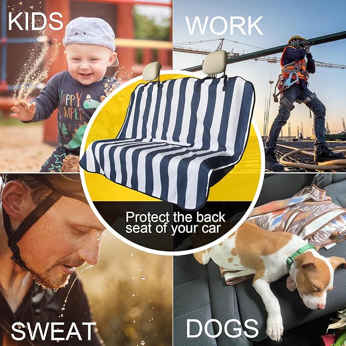 Pet Car Seat Protector — Blue