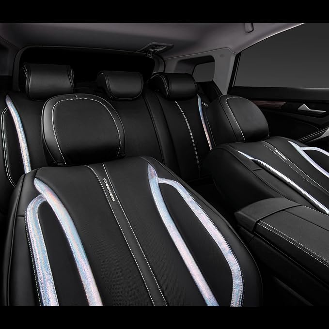 Universal Seat Covers — Full Set — Black