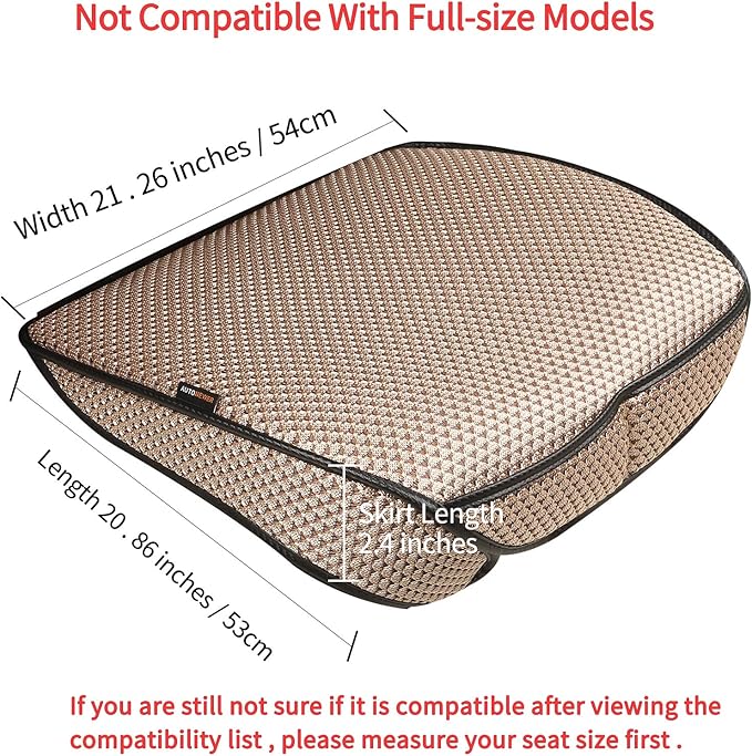 Universal Seat Covers — Front Seat — Beige