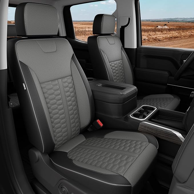 Faux Leather Seat Covers for Chevrolet Silverado / GMC Sierra