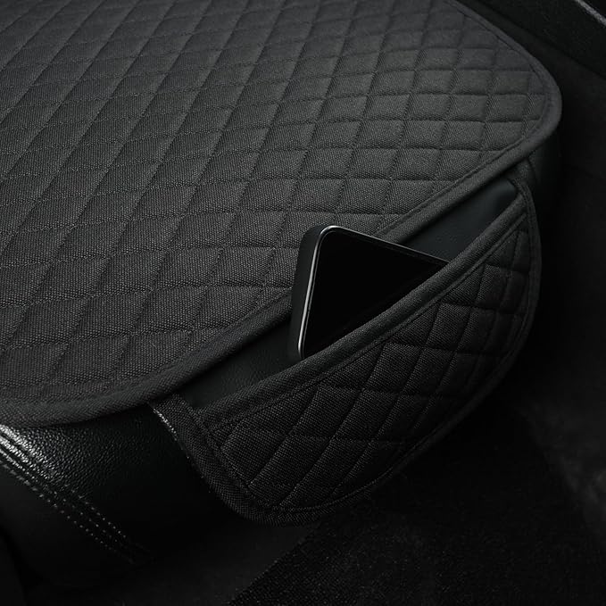 Universal Fabric Seat Covers — Black