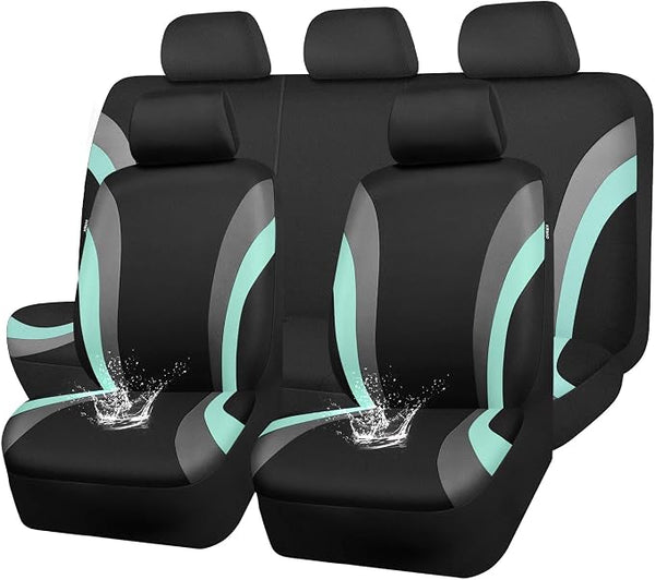 Universal Seat Covers โ Full Set โ Black