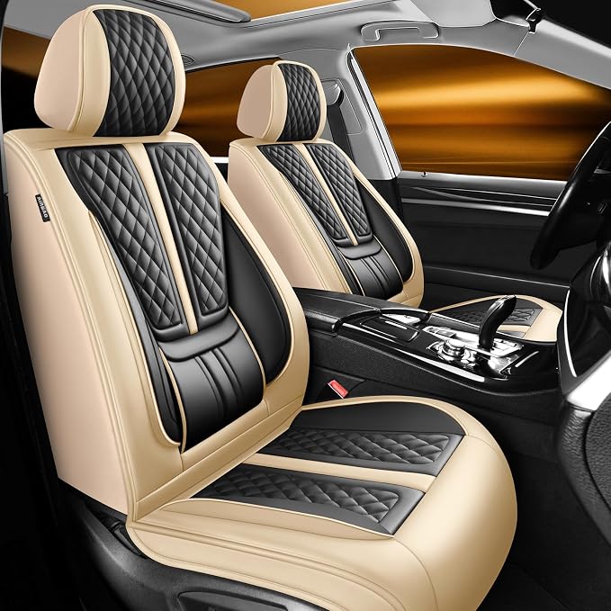 Seat Covers for Nissan Ariya — Front Seat — Beige