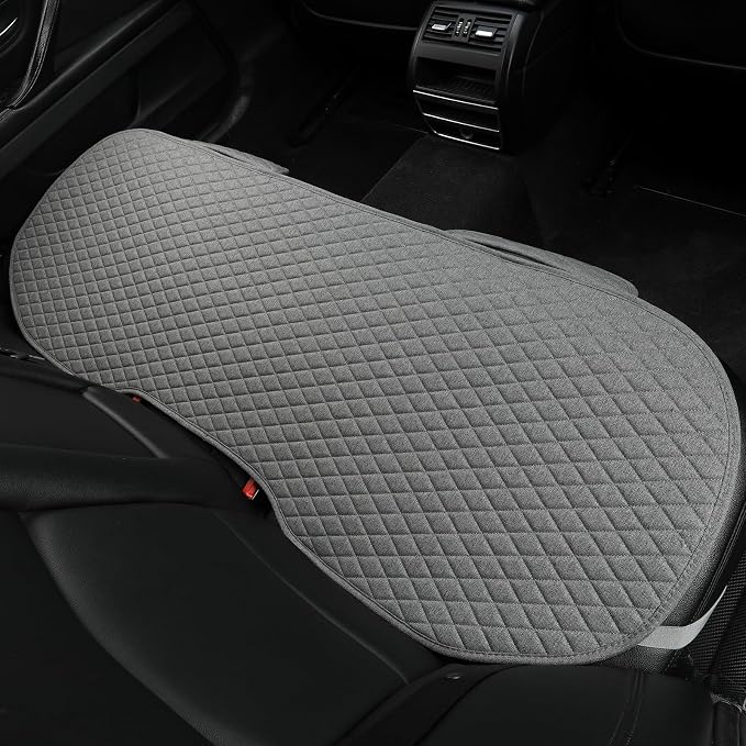 Universal Fabric Seat Covers — Front Seat — Gray