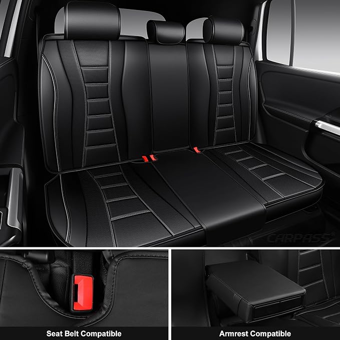 Universal Seat Covers — Black