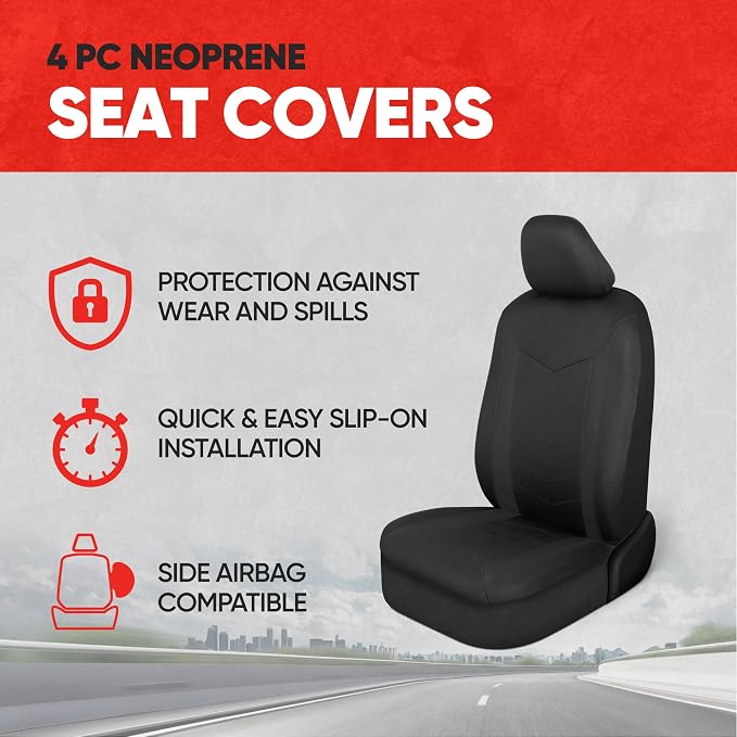 Pet Car Seat Protector — Black