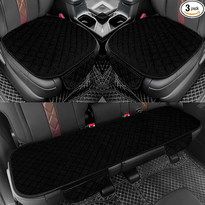 Universal Seat Covers — Front Seat — Black