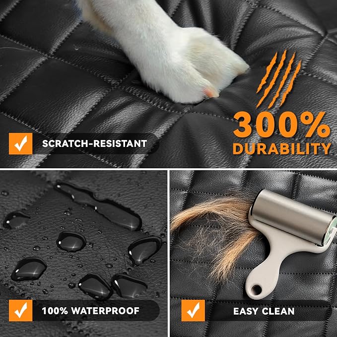 Pet Car Seat Protector — Black