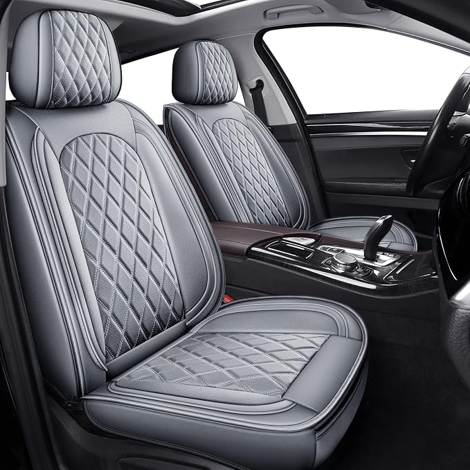 Car Seat Covers — Full Set — Gray