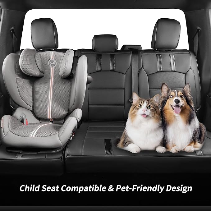 Seat Covers for Ford F-150 — Full Set — Black
