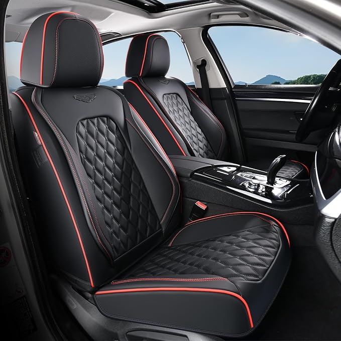 Faux Leather Car Seat Covers — Rear Seat