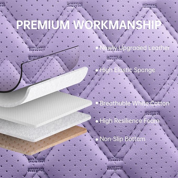 Universal Seat Covers — Full Set — Purple