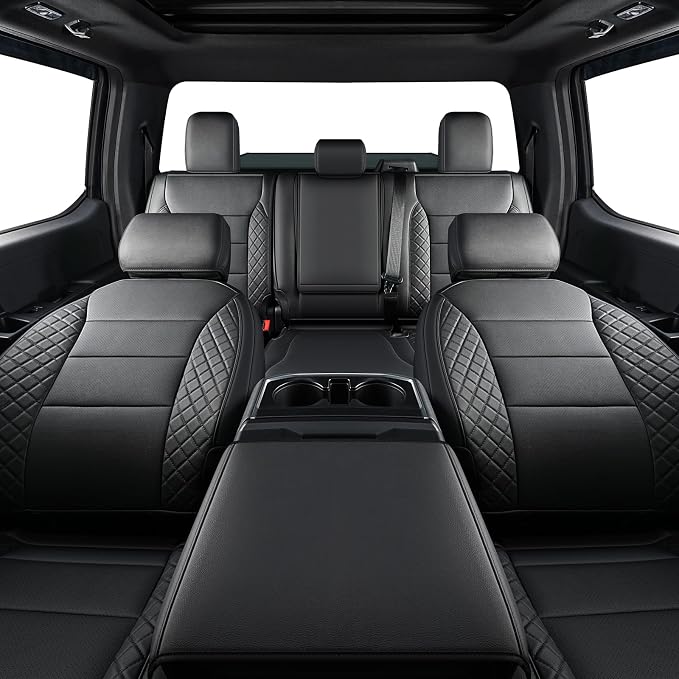 Seat Covers for Ford F-150 — Black