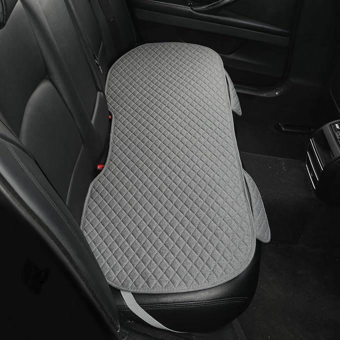 Universal Fabric Seat Covers — Gray