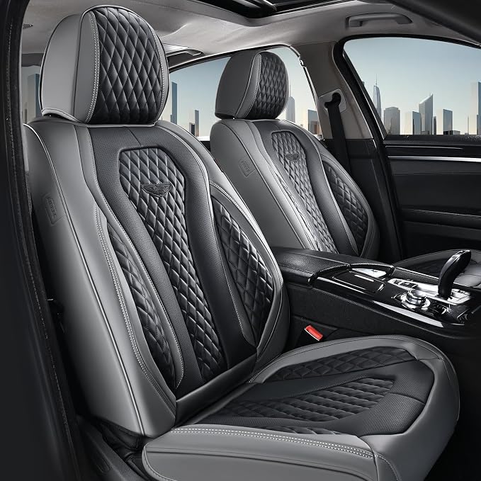 Universal Seat Covers — Full Set — Black